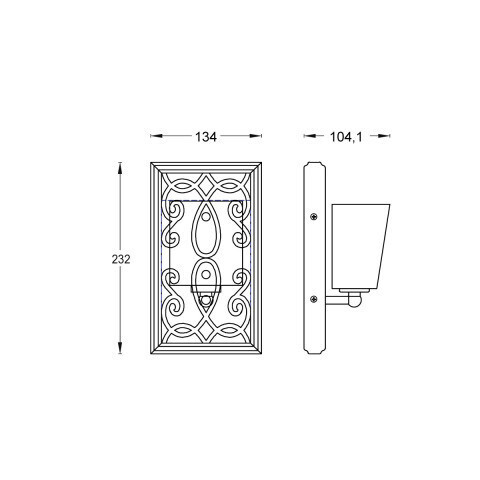 Бра Vele Luce VL4164W01