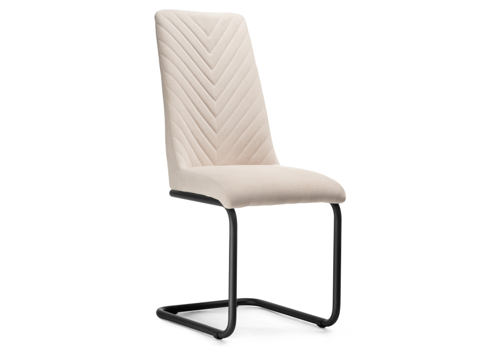 Стул Woodville Лулла бежевый / черный 504188