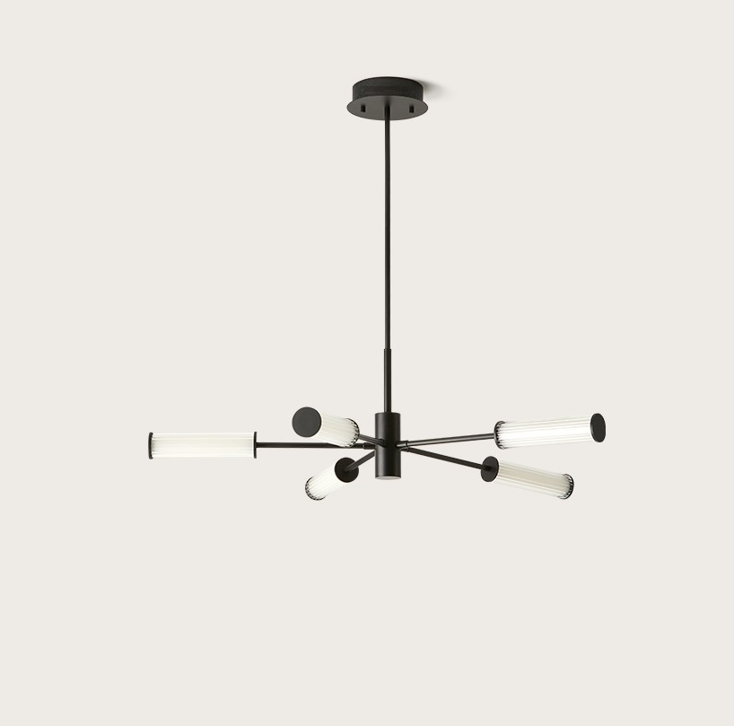 Люстра Ison 5L черная Aromas del Campo