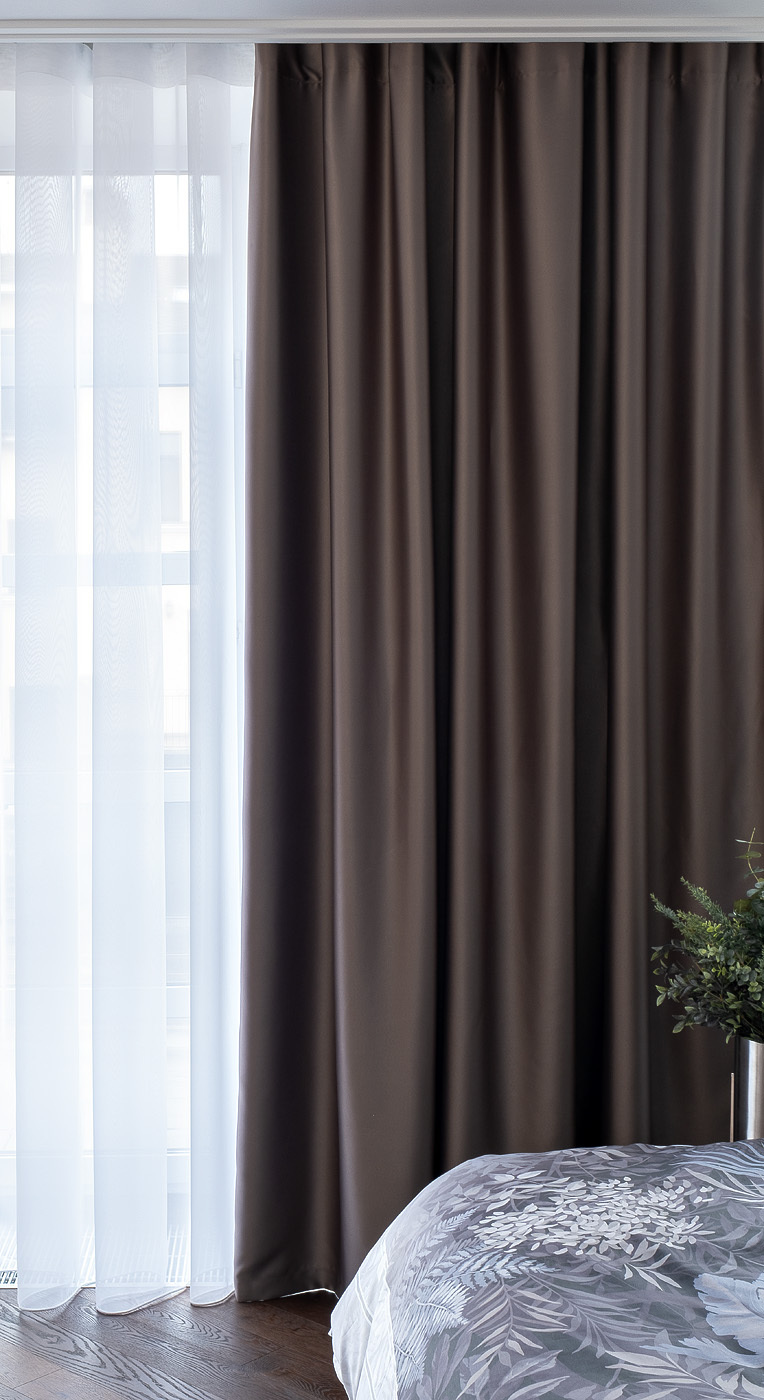 Тюль "Соло" 275х320см белый Garda Decor 115KRT-NTF3053-01-TUL BEL