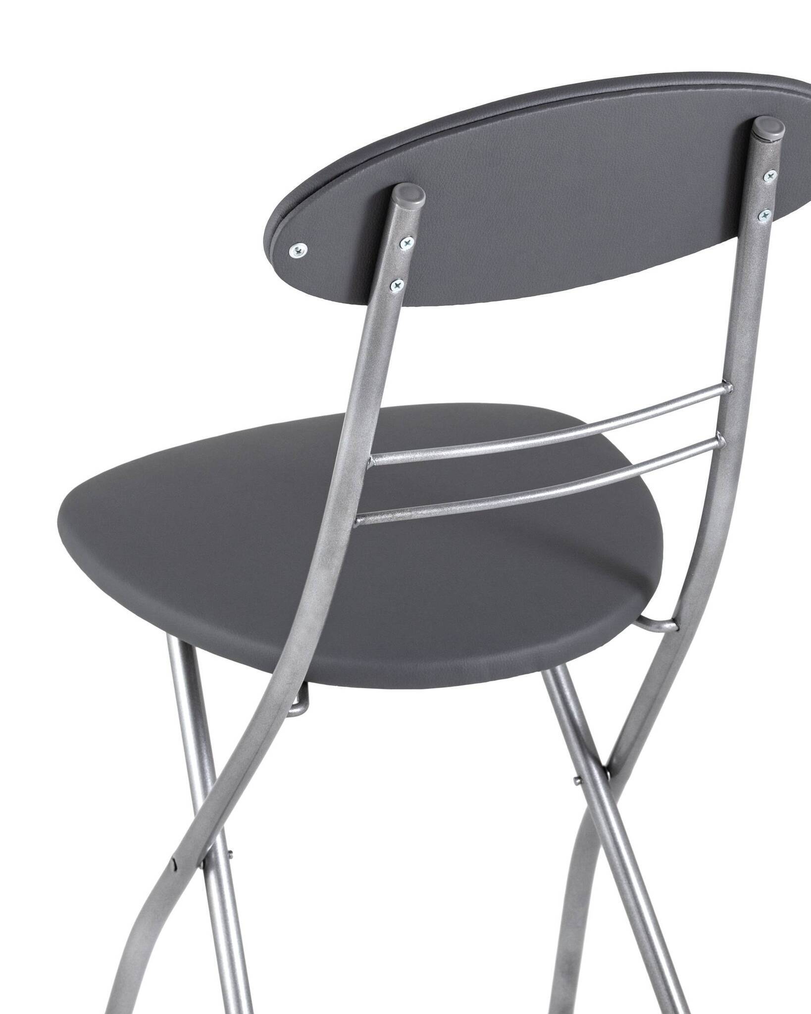 Стул складной М8-01 Компакт серый Stool Group