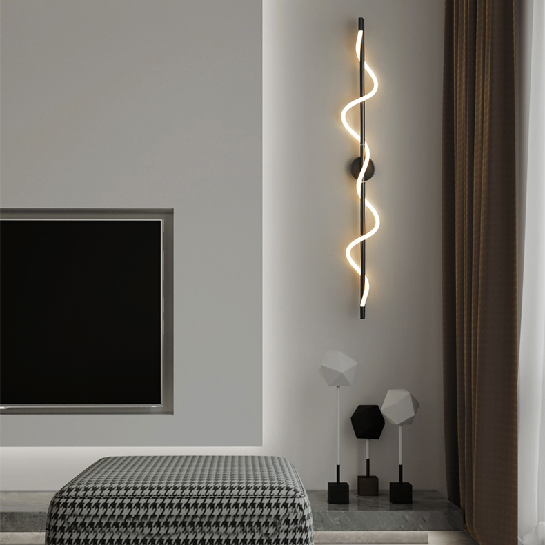 Настенный светильник MAURICE WALL H90 Black by ImperiumLoft
