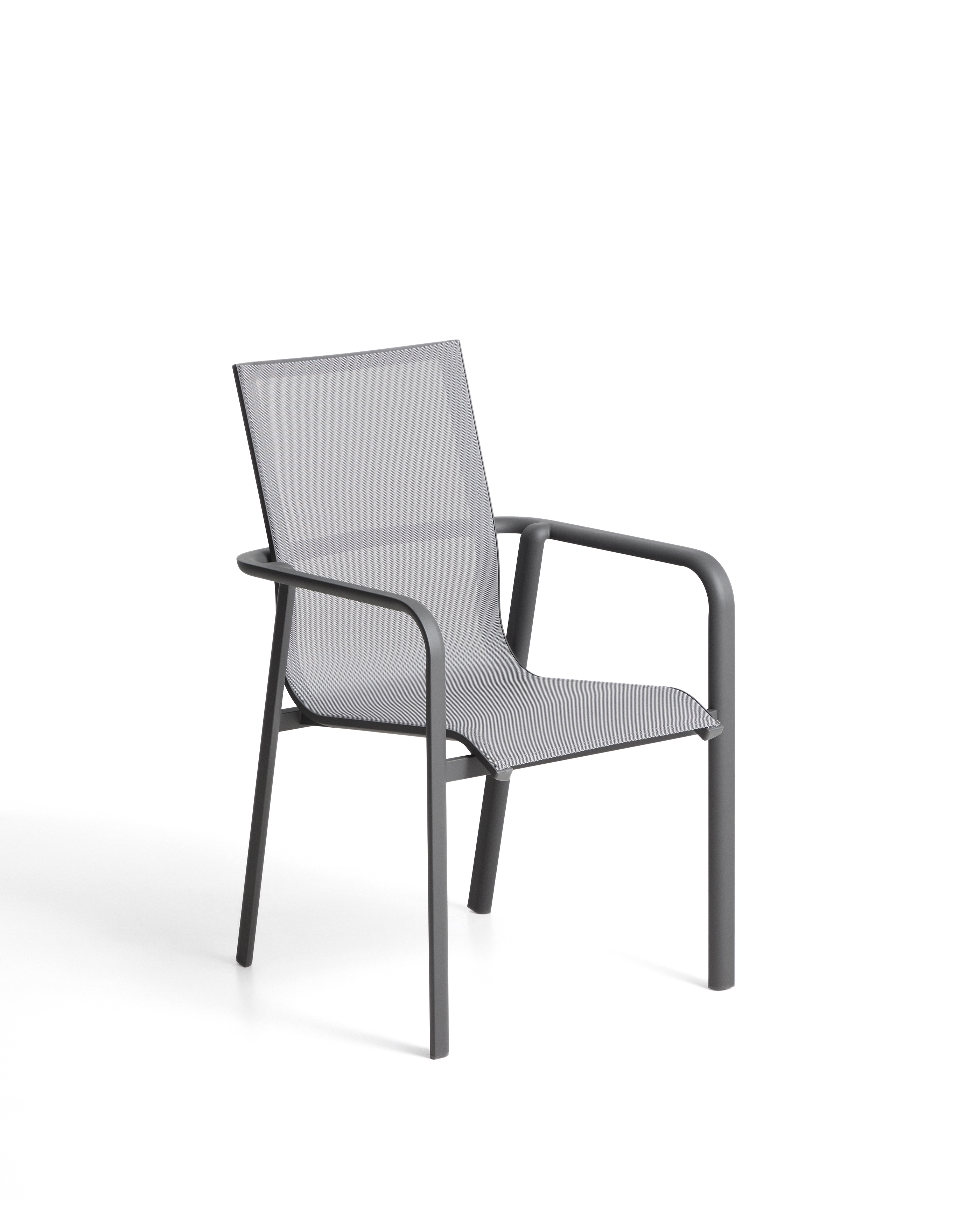Уличный стул Canea из графитового алюминия La Forma 482586