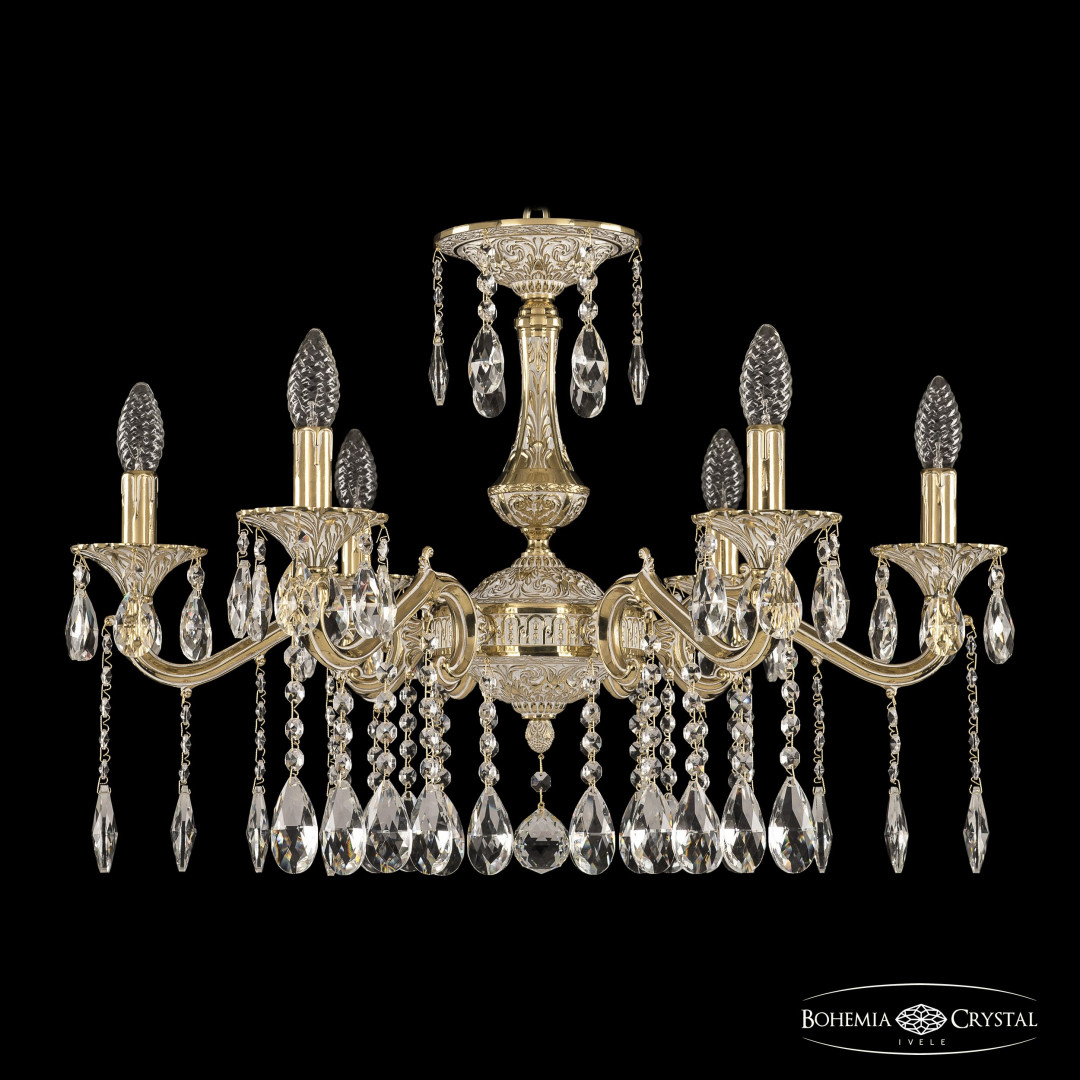 Люстра бронзовая с хрусталём 72102/6/210 A GW