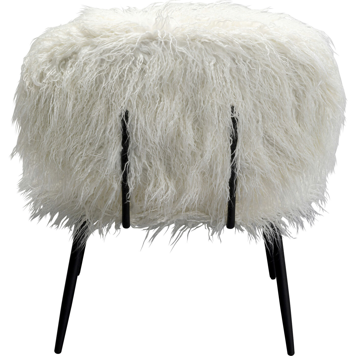 Кресло Hairy White KARE 87828