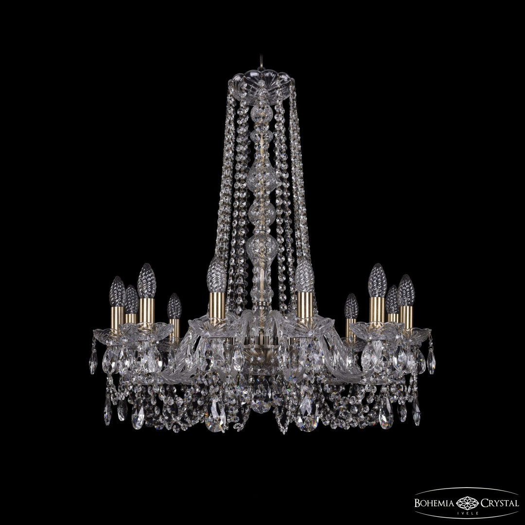 Люстра хрустальная 1402/12/240/h-75 Pa