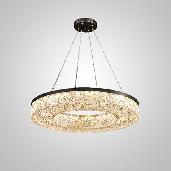 Кольцевая люстра OLAGUS ONE B D50 Black by ImperiumLoft