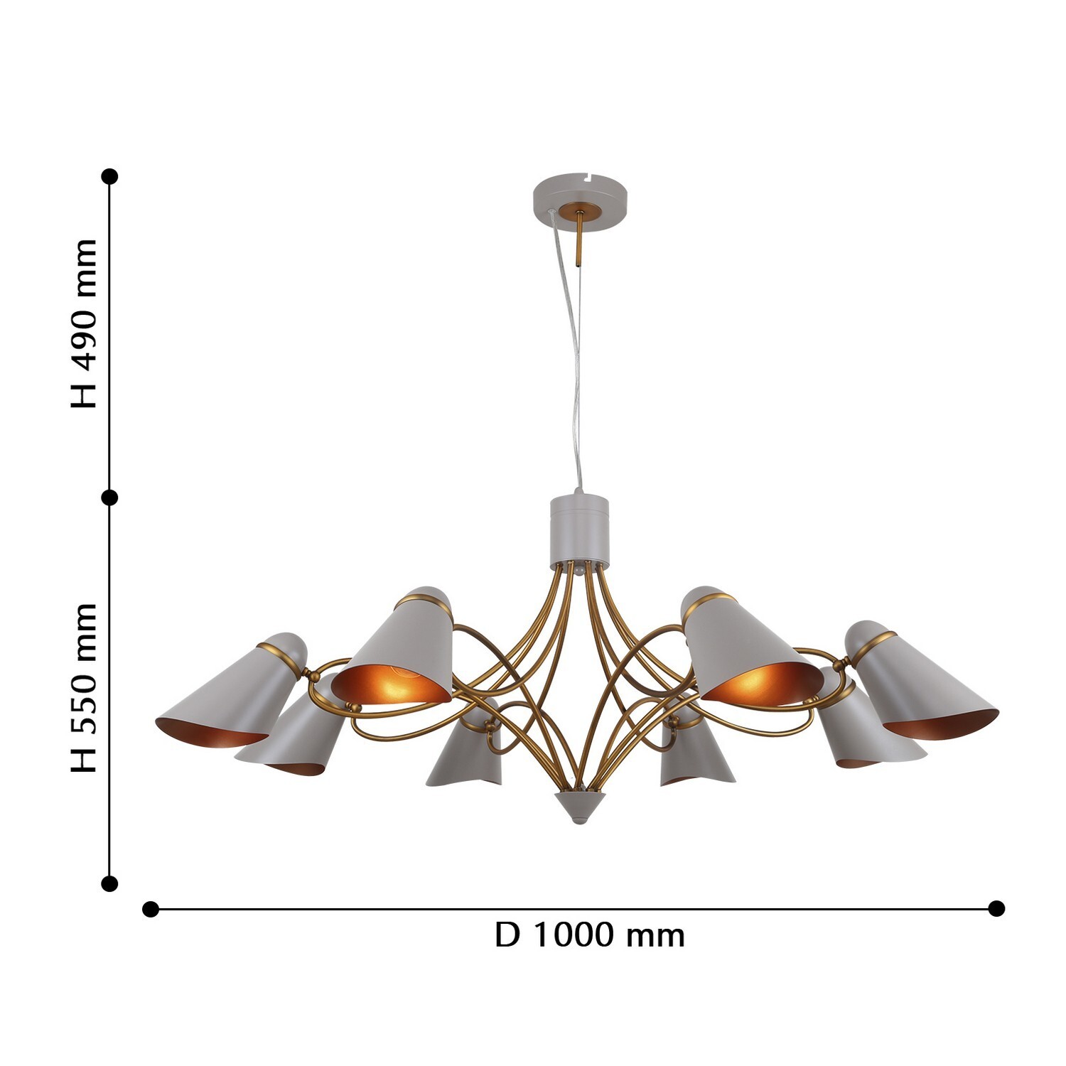 Люстра Favourite 2666-8P
