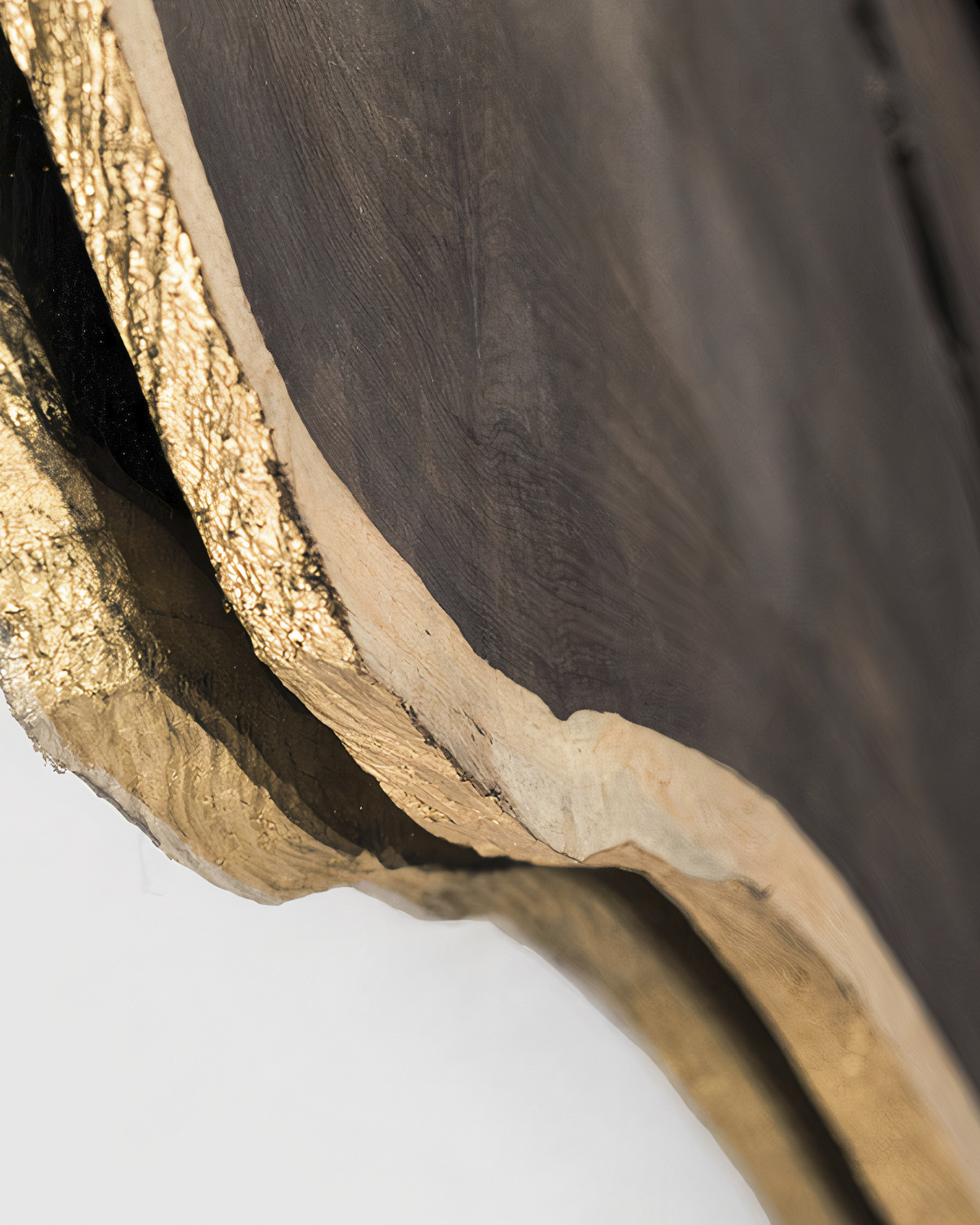 Панно из среза палисандра с зеркалом Fault Louvre Home 21H0347