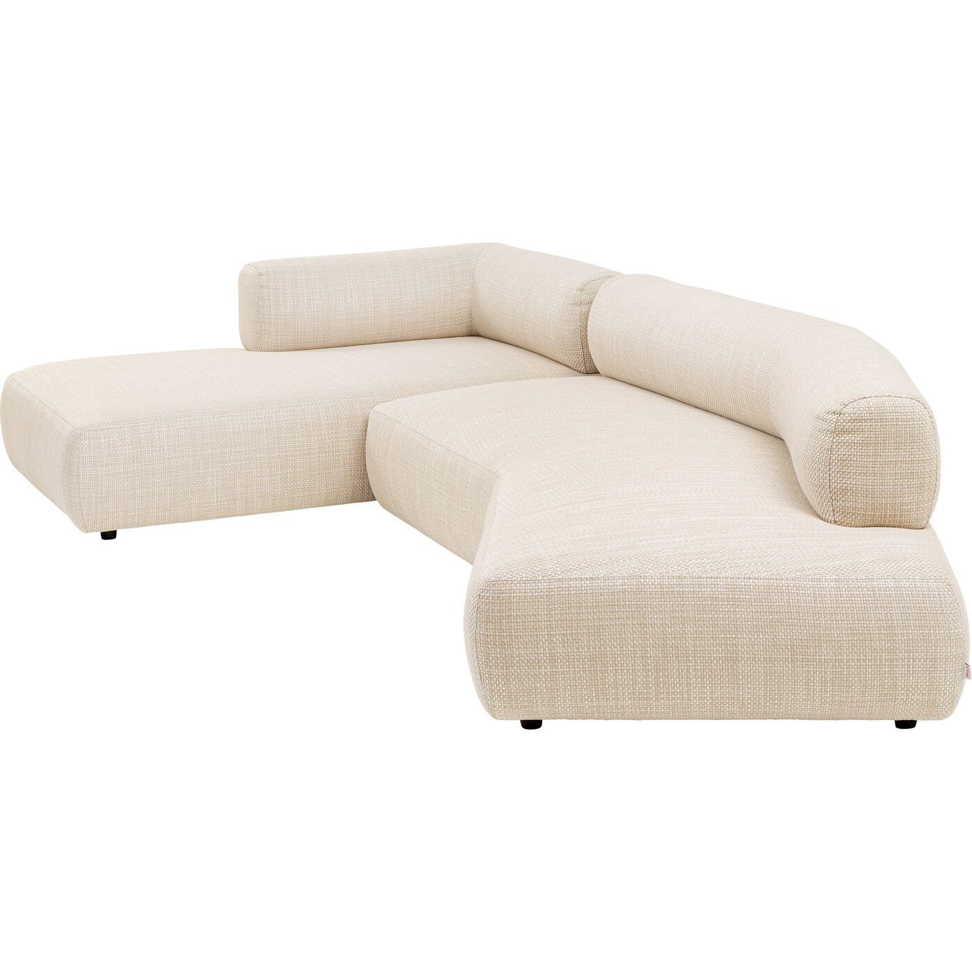 Диван левосторонний угловой Bow Left Cream KARE 88023