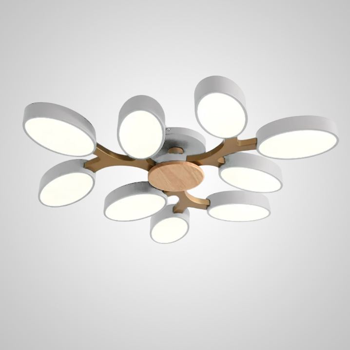 Потолочная люстра INGALIS L94 White by ImperiumLoft