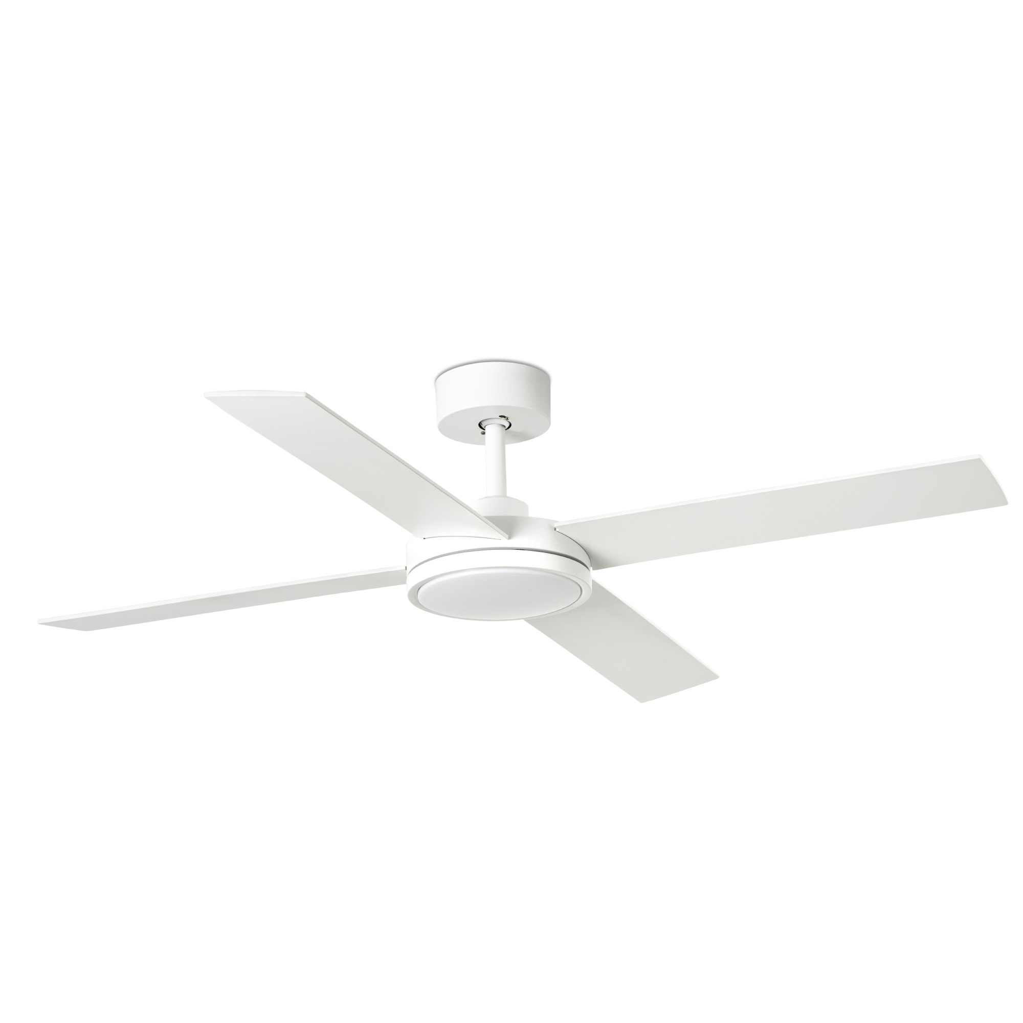 Потолочный вентилятор SAINT Ш1320MM белый 4 PALAS белый 24W CCT Faro