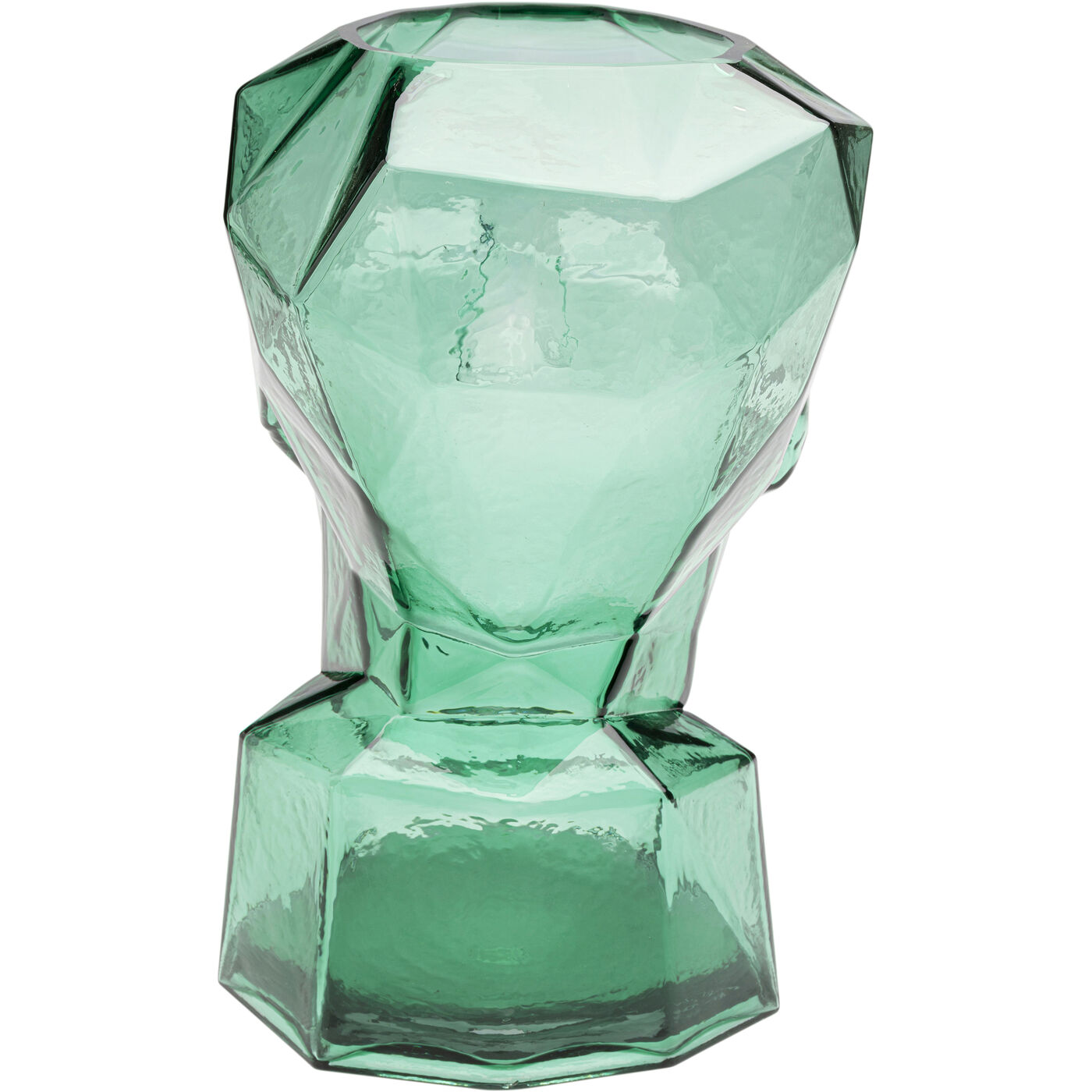 Ваза Prisma Face Green 30 см KARE 56188