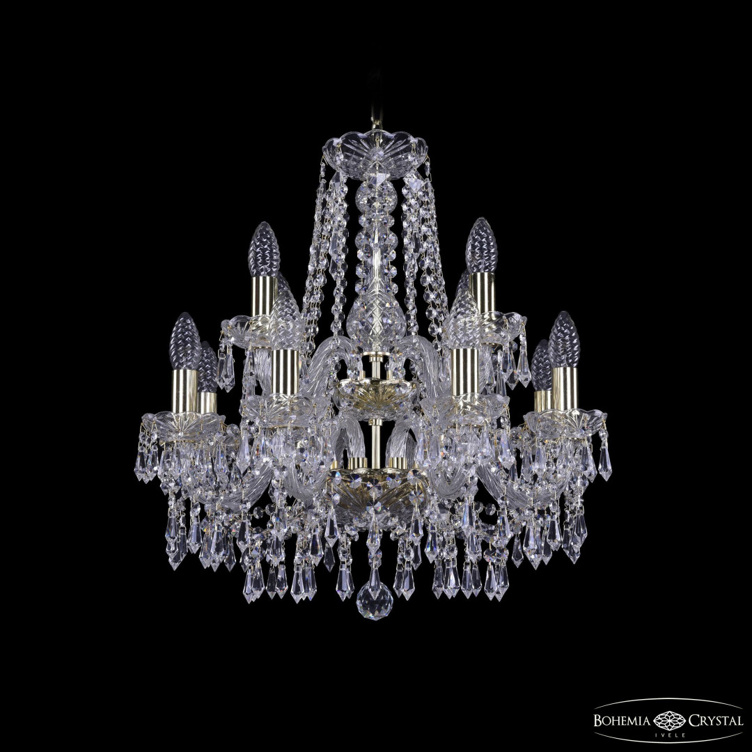 Люстра хрустальная 1403/8+4/160/2d G