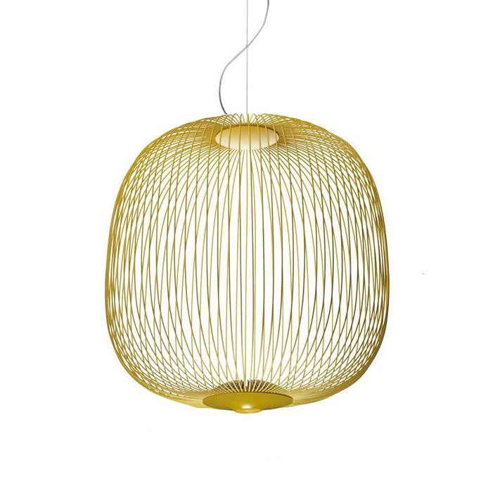 Подвесной светильник SPOKES D52 Yellow by ImperiumLoft