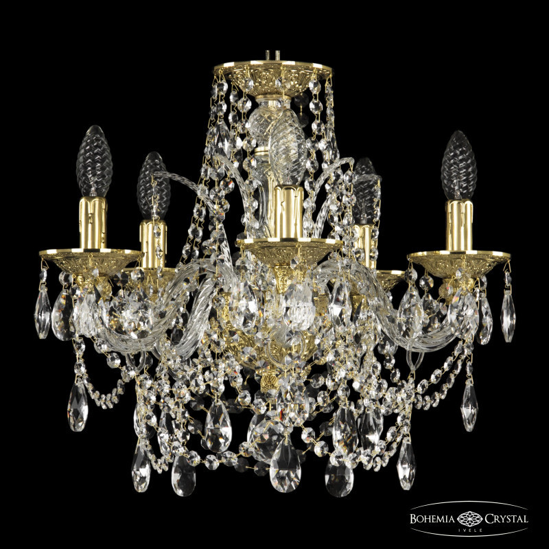 Подвесная люстра Bohemia Ivele Crystal 16111/5/141 G