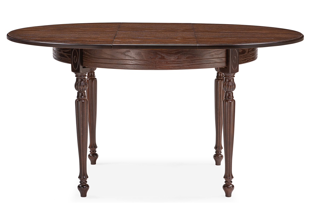 Стол деревянный Woodville Брейзер орех темный 483905