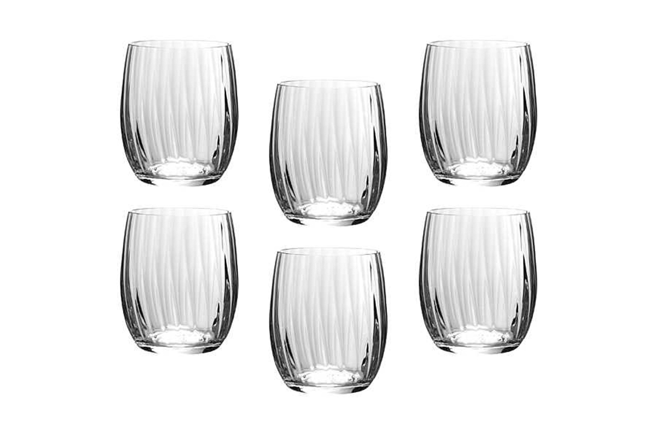Набор из 6ти стаканов для виски "Waterfall" 300 мл Garda Decor 674-103
