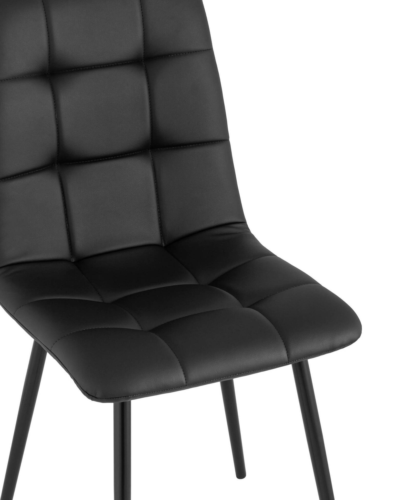 Стул Oliver экокожа черный Stool Group