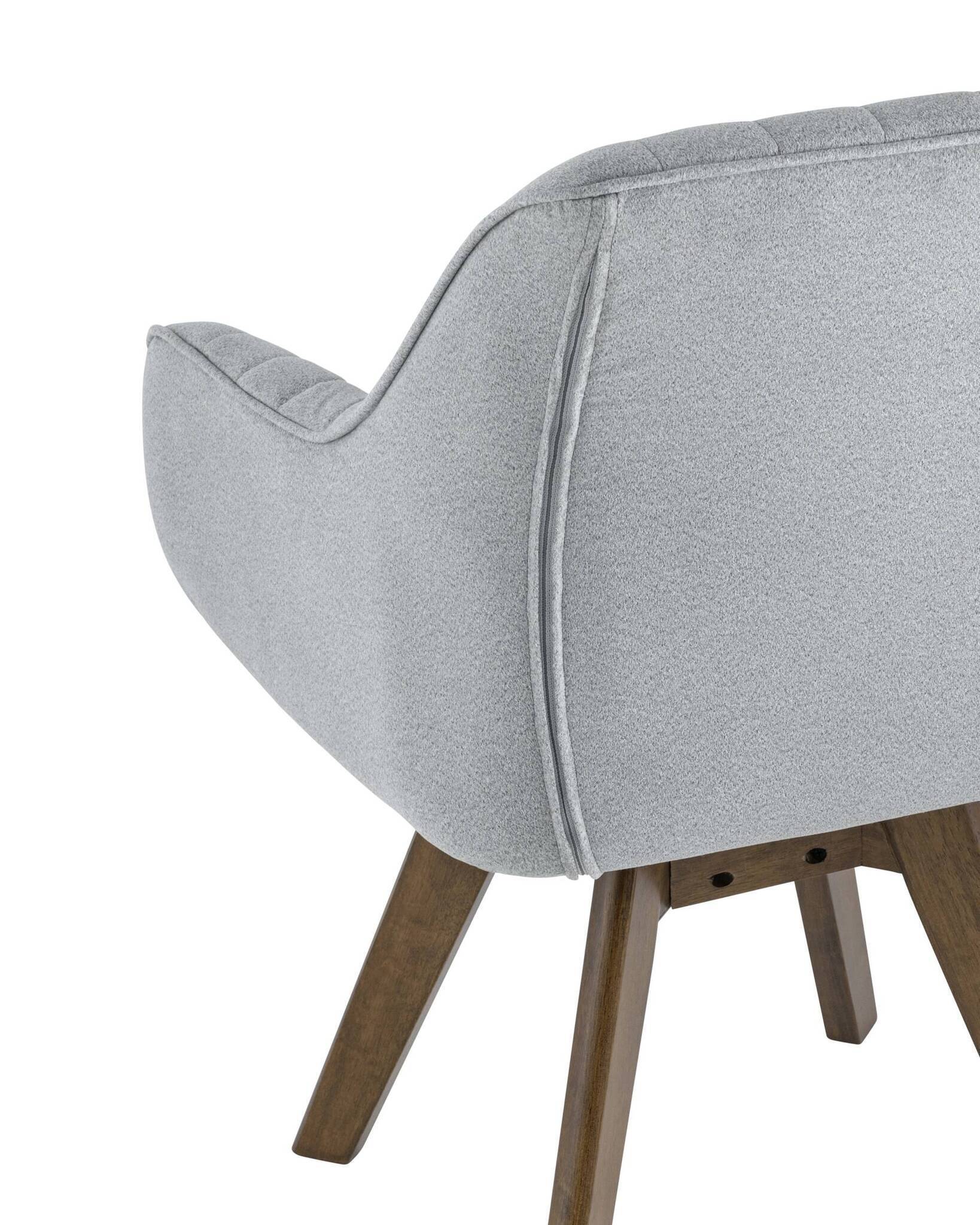 Стул вращающийся MANS серый 2 шт. Stool Group