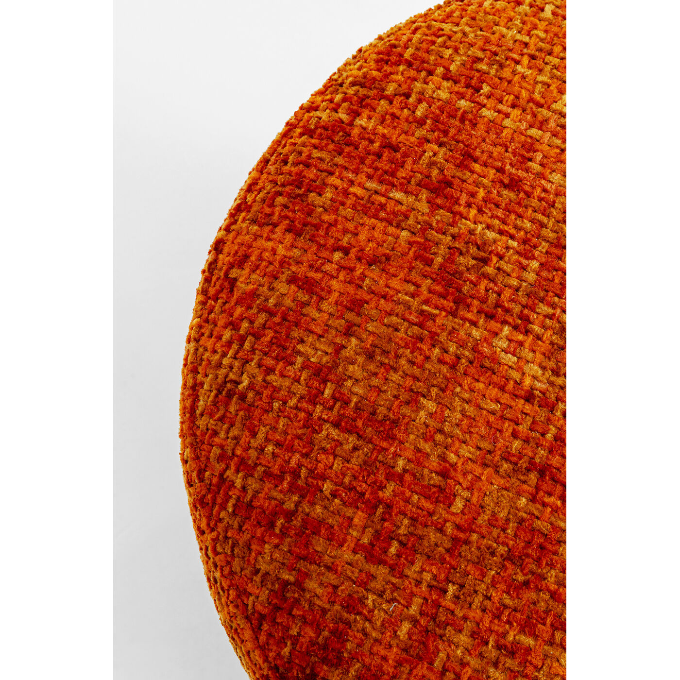 Пуф Cherry Dining Silber Orange Ø39cm KARE 70535