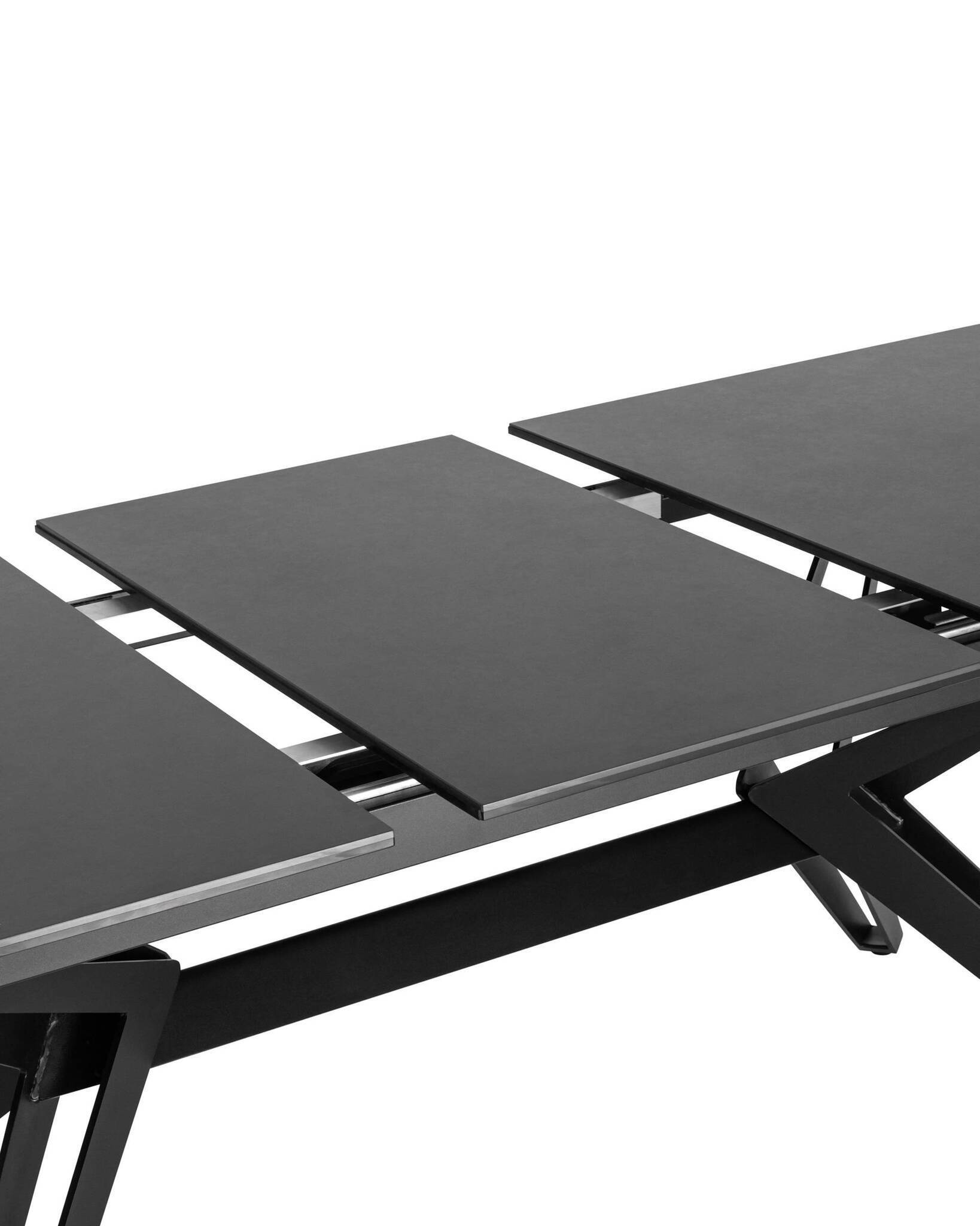 Стол обеденный Олимпия раскладной 160-210*90 керамика темная Stool Group