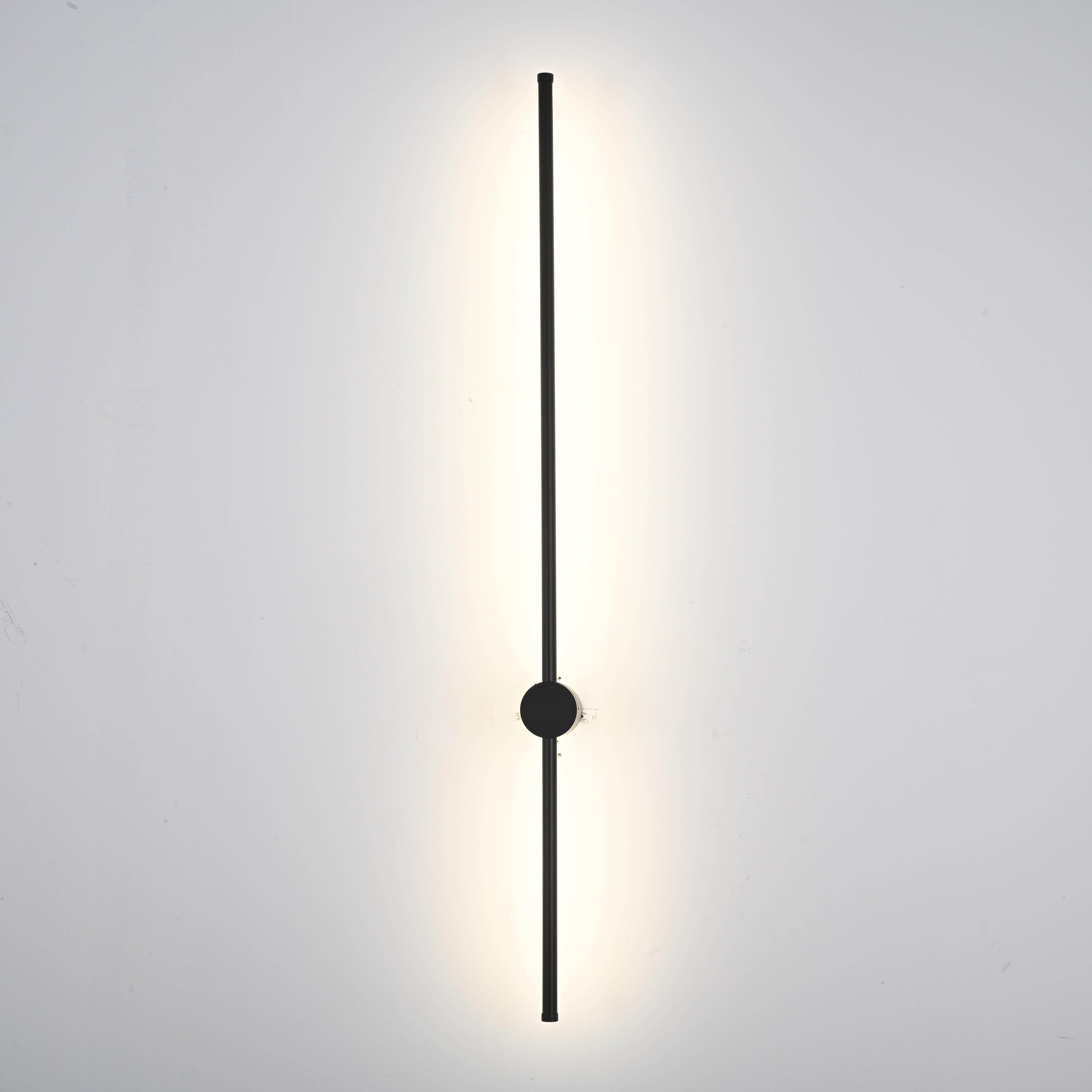 Настенный светильник Wall LINES L80 Black by ImperiumLoft