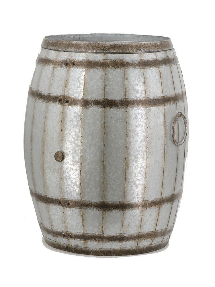 Столик акцентный с ящиком Бочка Glasar SA80117-DS