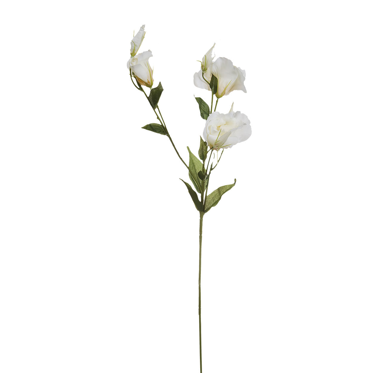 Лизиантус белый искусственный Garda Decor 9F27051-1499