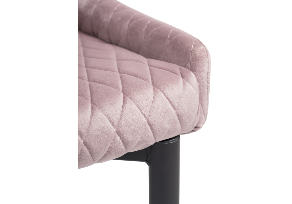 Стул Woodville Teo light purple / black 15019