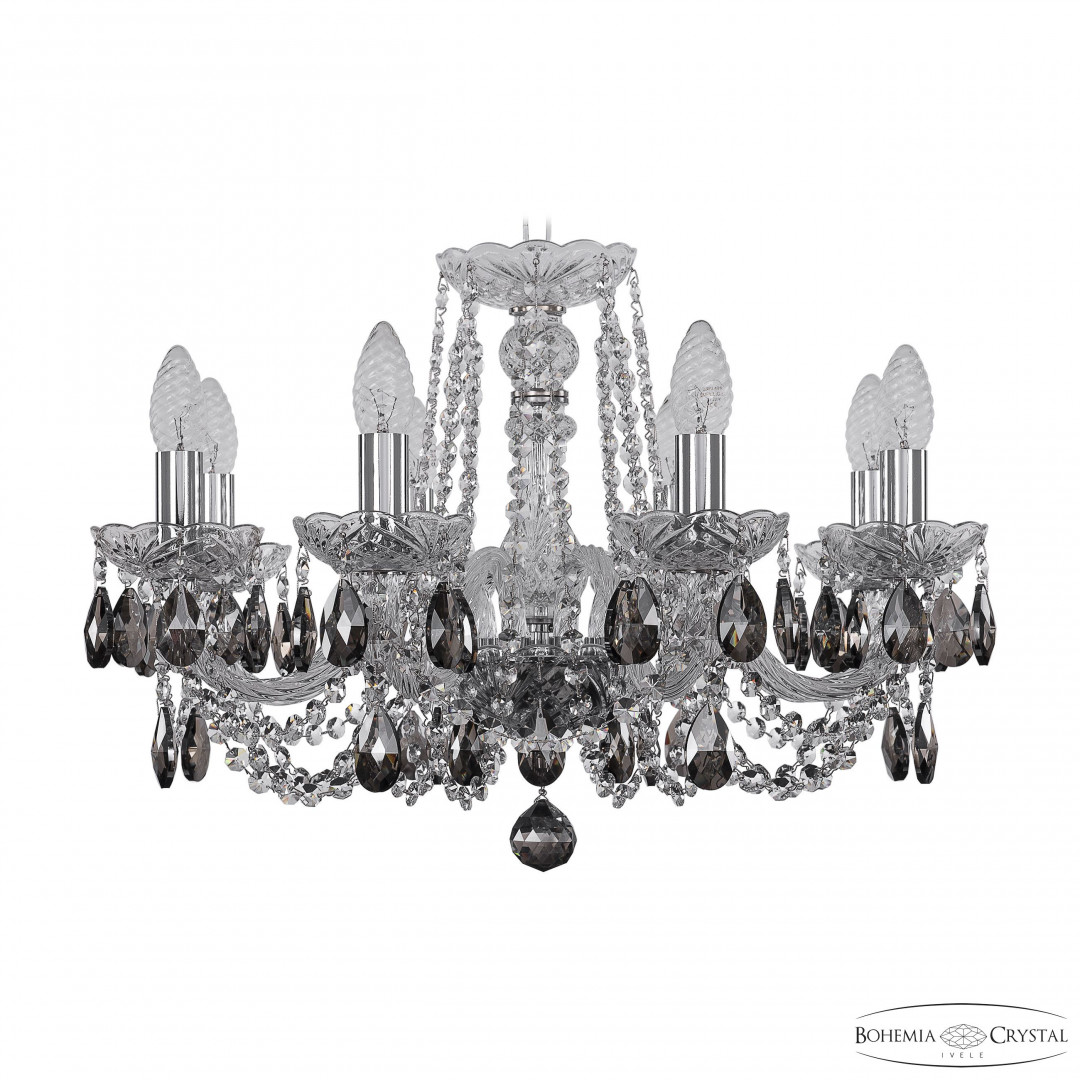 Люстра хрустальная 1402/8/195 Ni K731