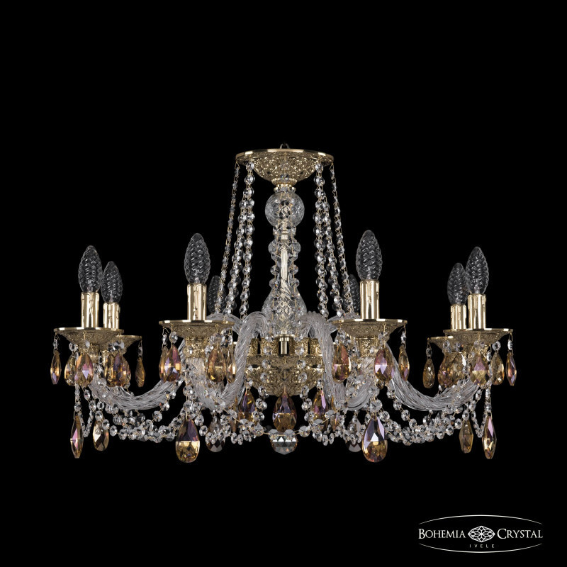 Подвесная люстра Bohemia Ivele Crystal 16102/8/240 G K777