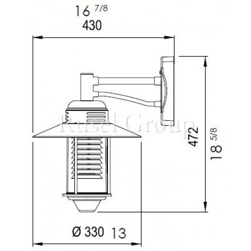 Уличный светильник Kolarz FUTURA CUPRUM 95011/CU
