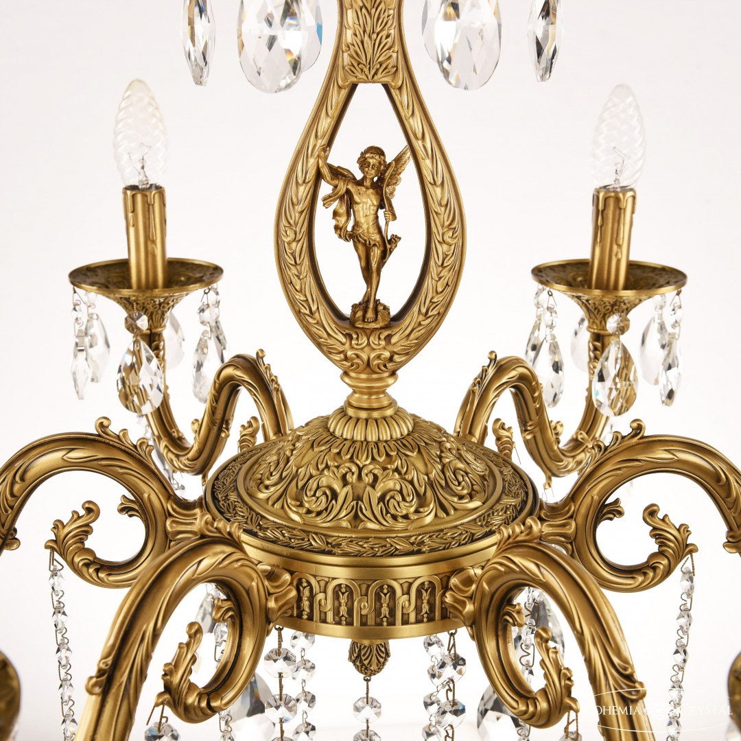 Люстра бронзовая с хрусталём 71401/6/210 B FP FA5S