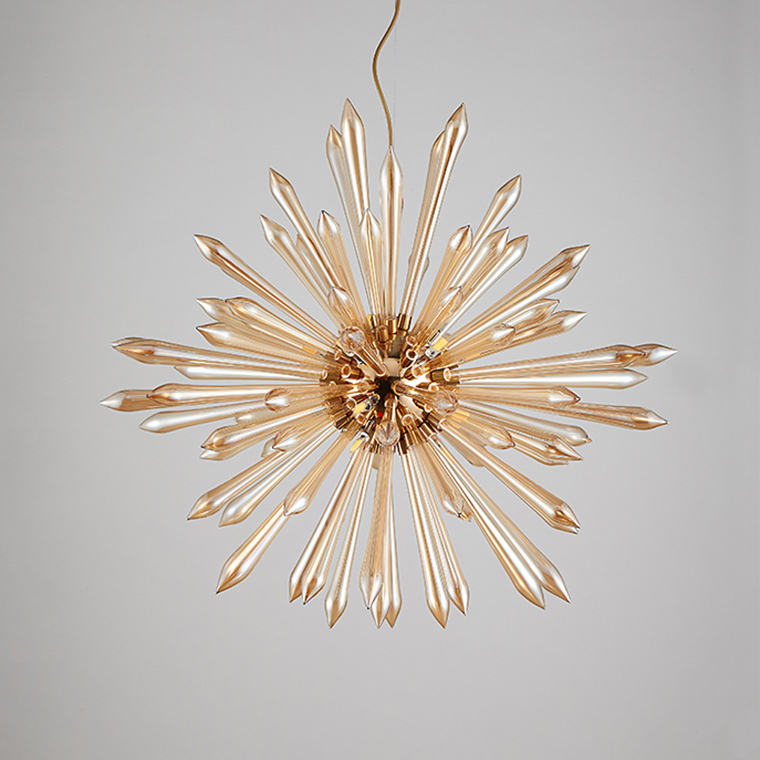 Подвесная люстра LUCHE D65 Amber by ImperiumLoft