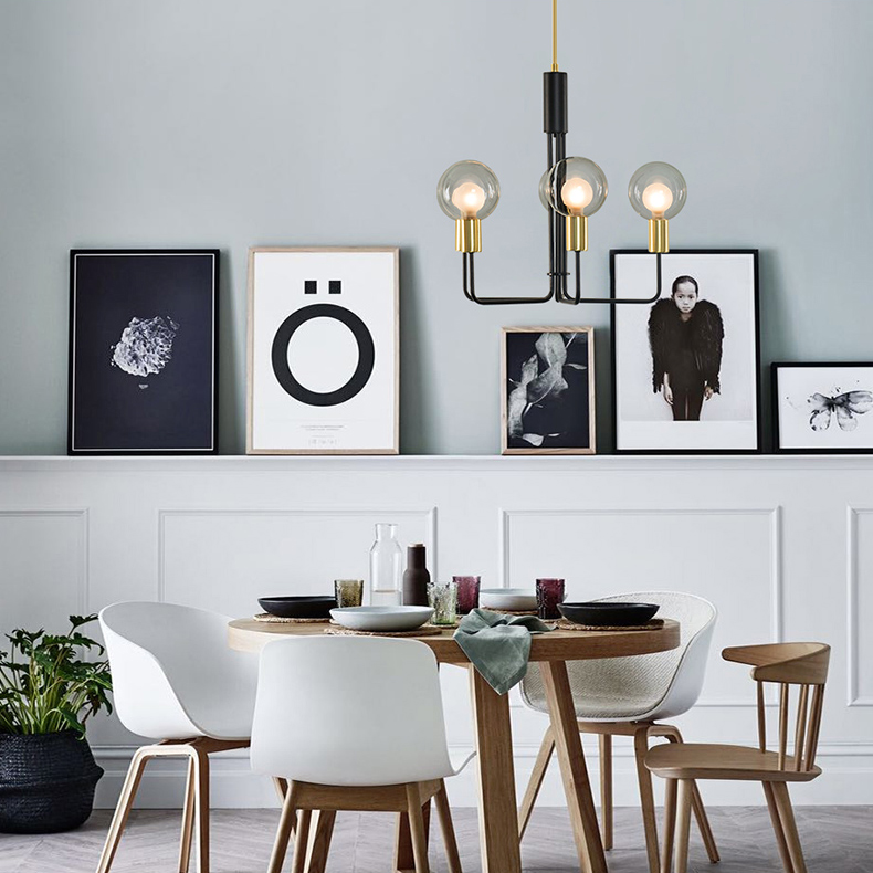 Подвесная люстра PEARL L10 Grey by ImperiumLoft