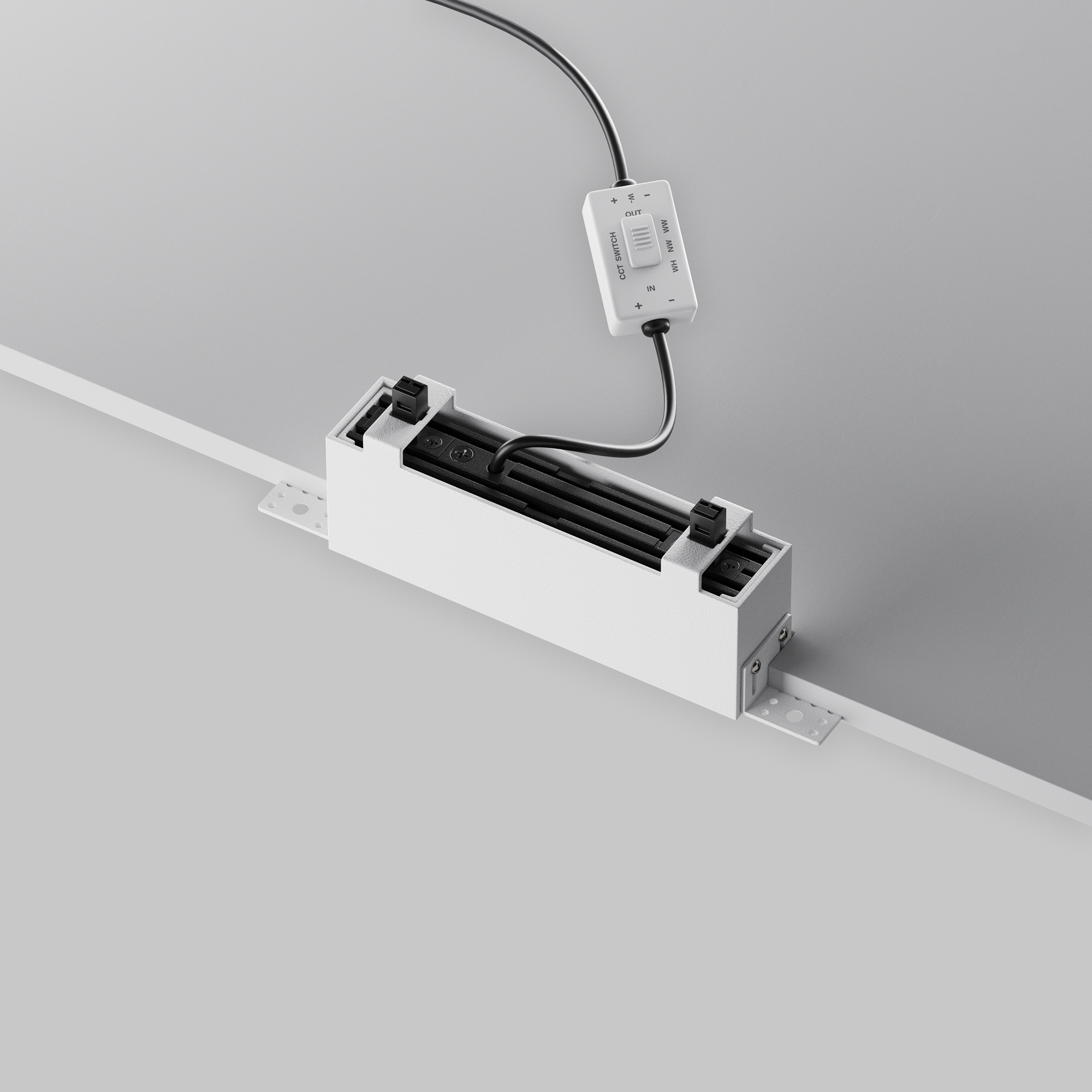 Встраиваемый светильник Technical DL065-12W3-6K-TRS-W