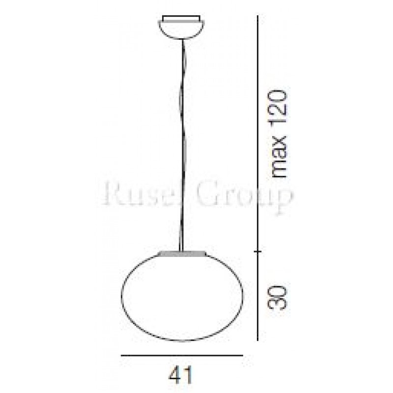 Подвесной светильник Vistosi LUCCIOLA SP M IOD