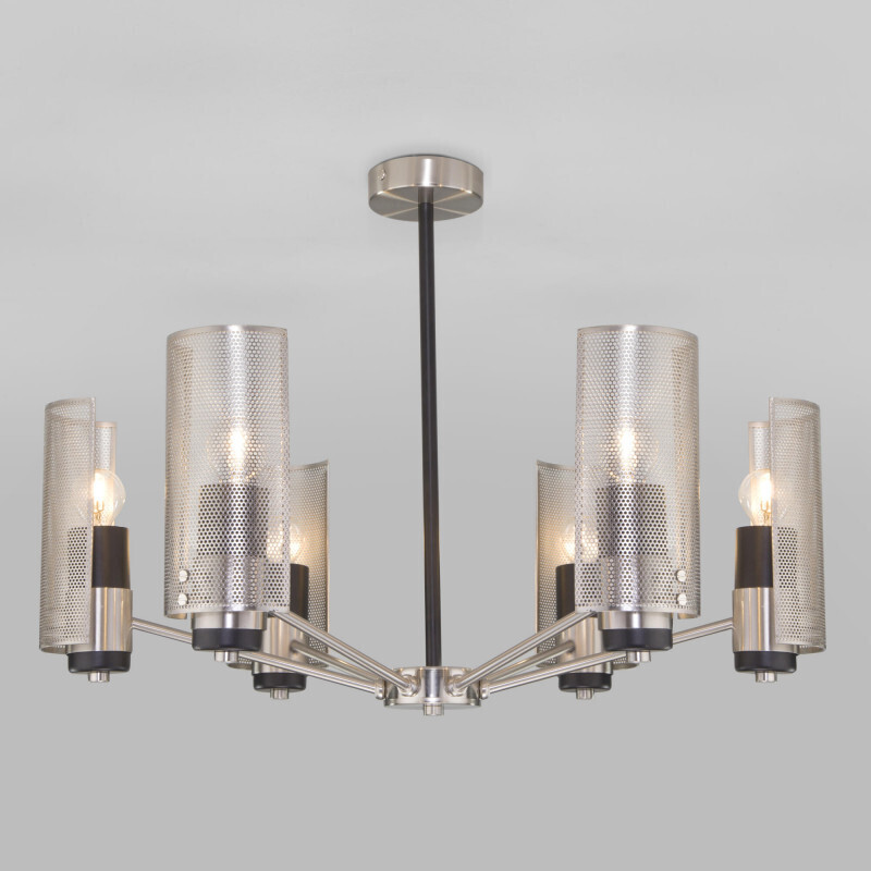 Люстра на штанге Eurosvet 70139/6 никель