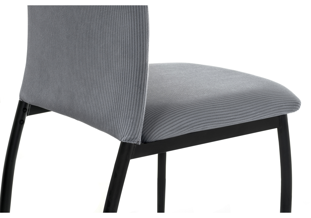 Стул Woodville Tod gray / black 11612