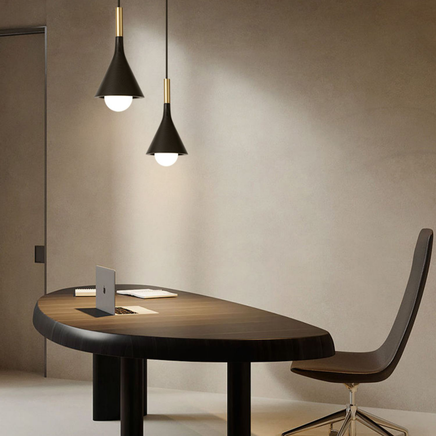 Подвесной светильник TAPIO Walnut by ImperiumLoft