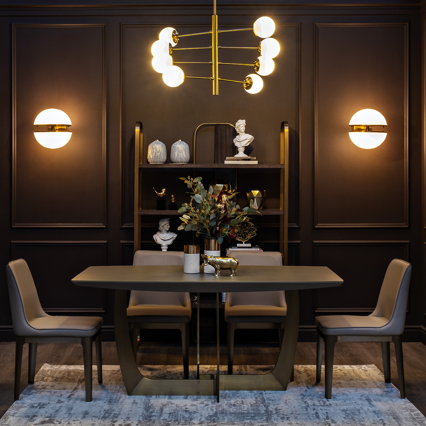 Ковер Aramac 3х4м вискоза 100% Garda Decor 75-ARA-163 300*400