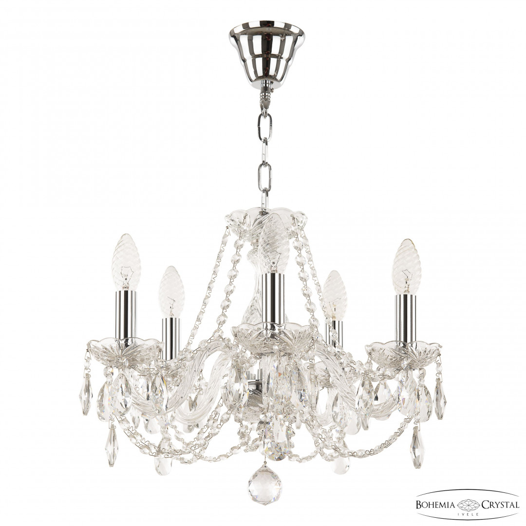 Люстра хрустальная 101/5/141 Ni Bohemia Ivele Crystal