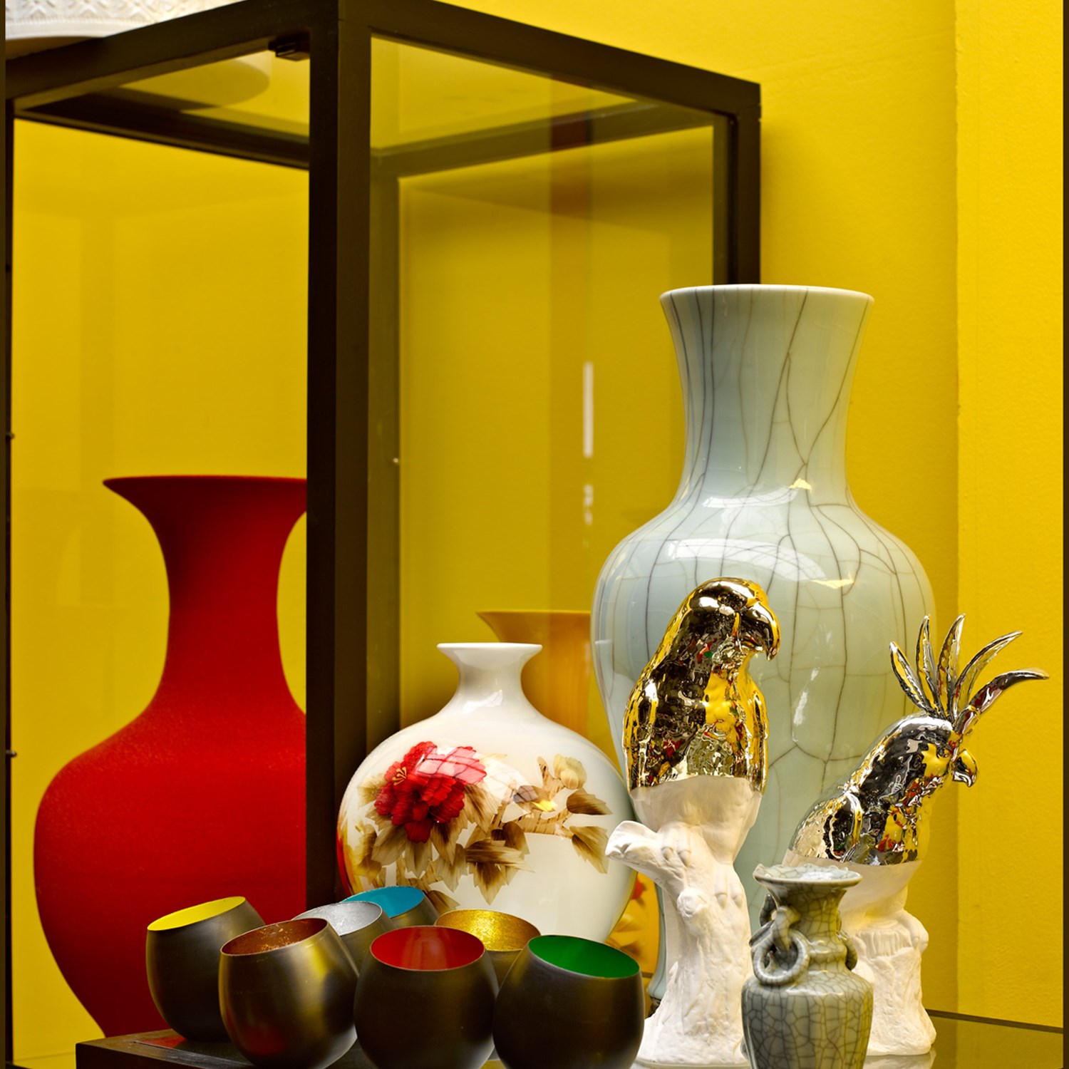 Статуэтка Pols Potten Parrot white/gold