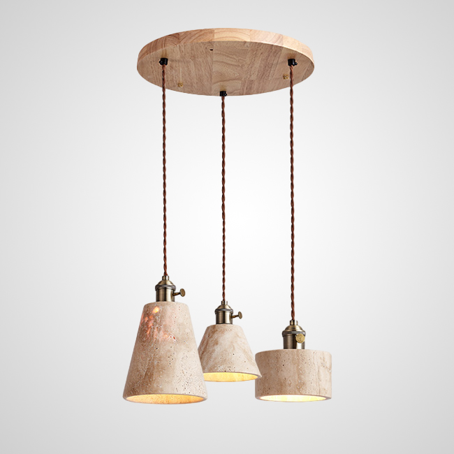 Подвесной светильник MODESTUS COMBO D30 Light brown by ImperiumLoft