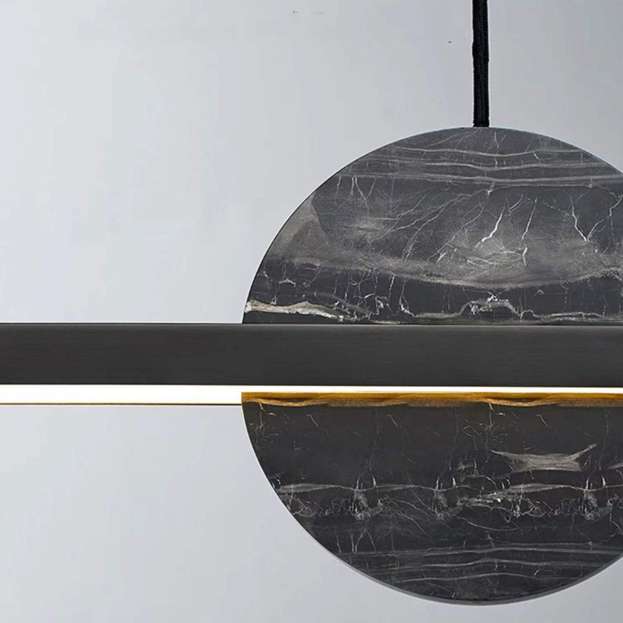 Подвесной светильник ORLAUG L102,5 Brass Green by ImperiumLoft