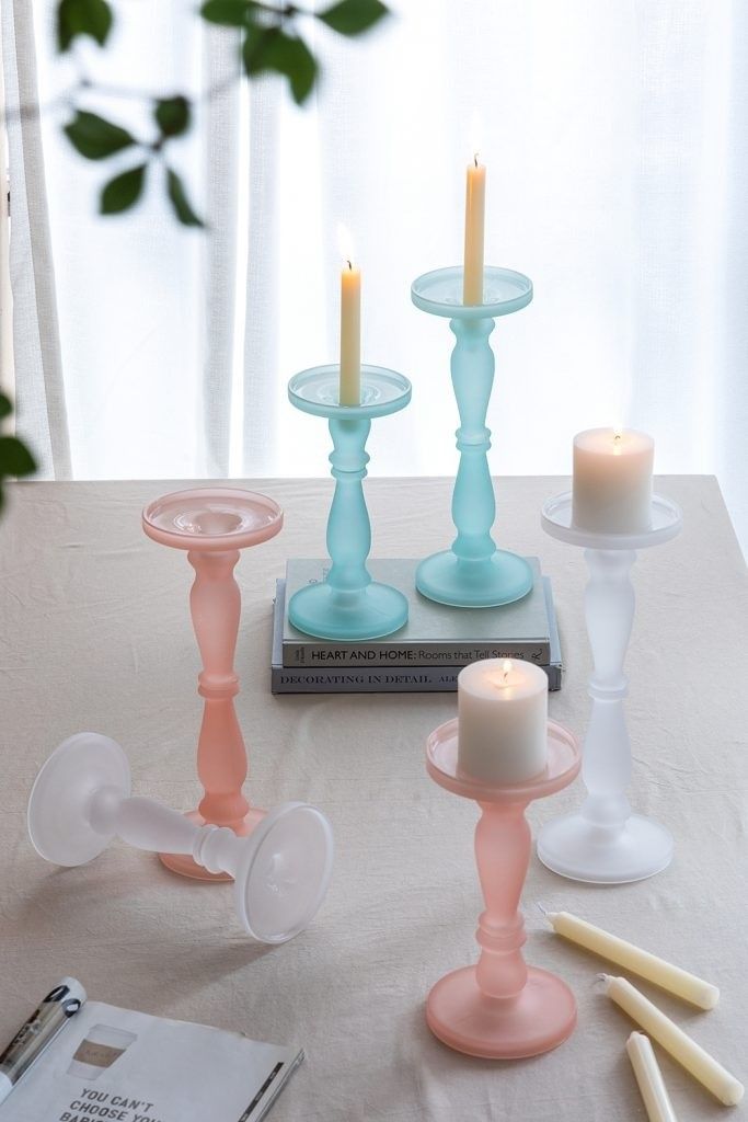 Подсвечник, набор, Glasar 70460-FRCL-DS-SA