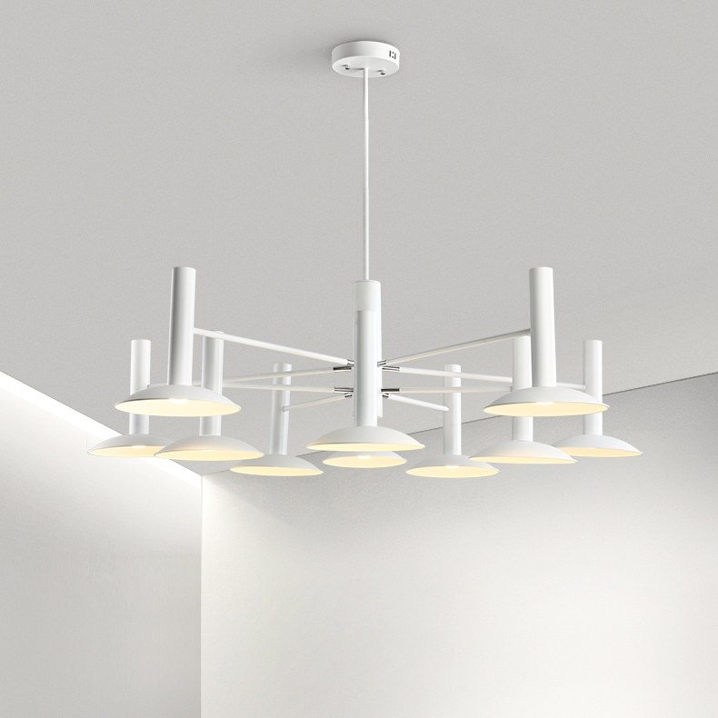 Подвесная люстра TAU L10 White by ImperiumLoft