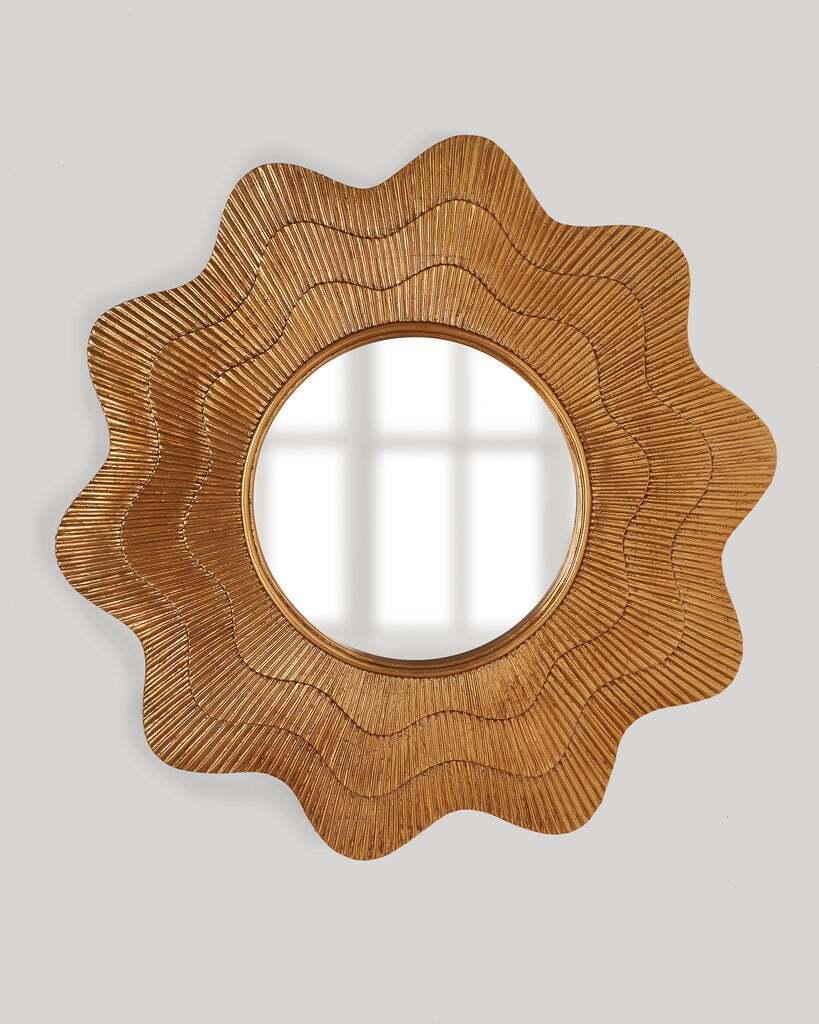 Зеркало в золотой раме Марайа Louvre Home LH013G