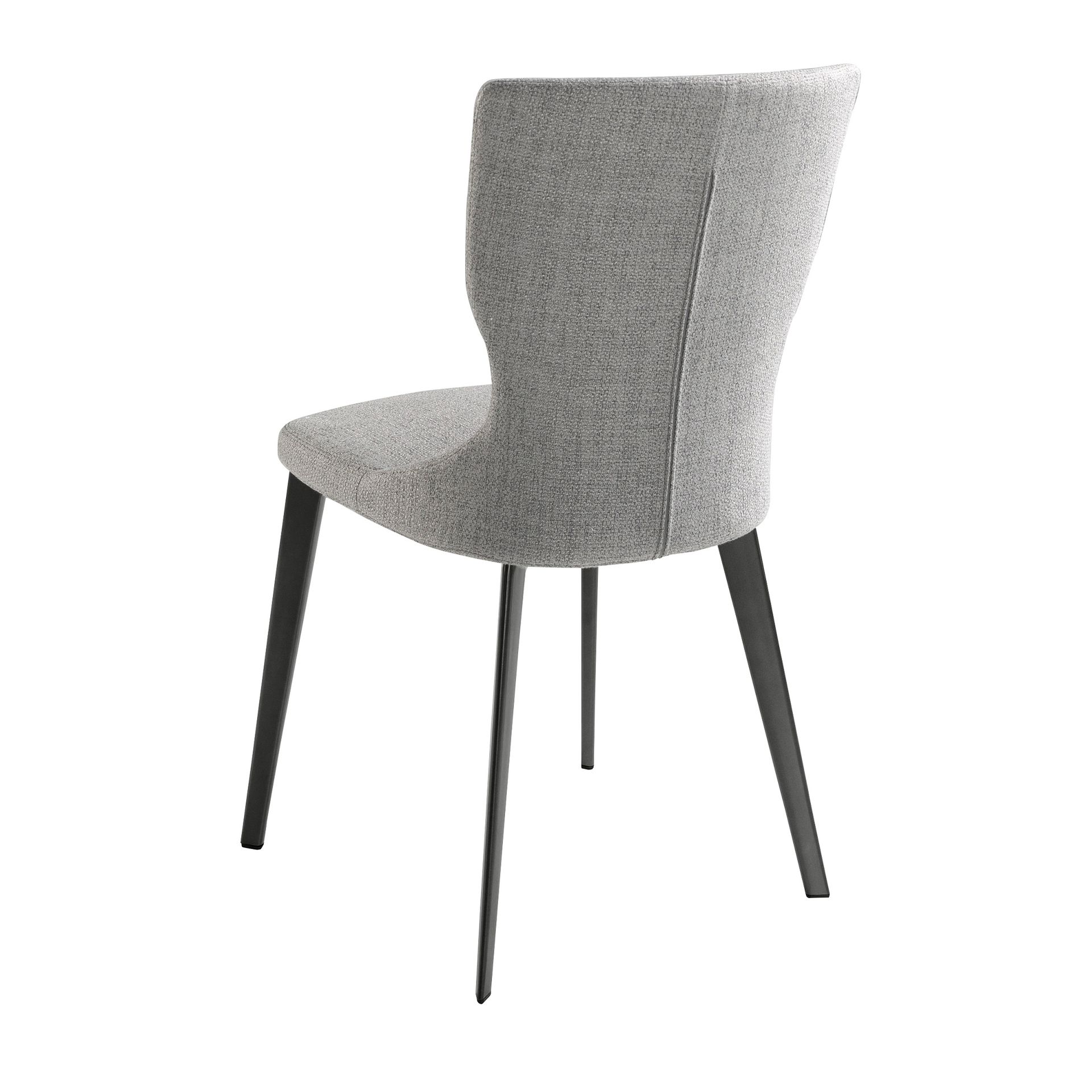 Стул 4131/A206 из серой ткани Angel Cerda